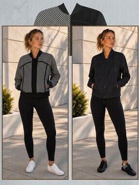 LULULEMON REVERSIBLE BOMB AROUND JACKET  Size 6